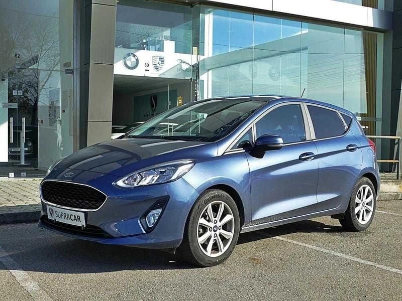 Azul Usado 2020 Ford Fiesta Citadino | € 11.990 (Bom preço) - Imagem 1/4