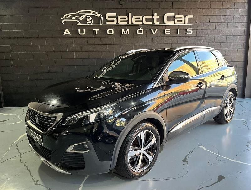 Preto Usado 2017 Peugeot 3008 GT-line SUV | € 22.950 (Preço justo) - Imagem 1/4