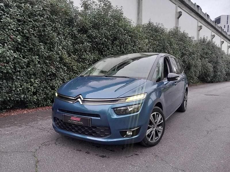 Azul Usado 2016 Citroën Grand C4 Picasso Monovolume | € 10.950 (Preço justo) - Imagem 1/4
