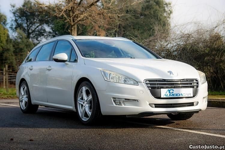 Branco Usado 2013 Peugeot 508 SW Allure Carrinha | € 7.990 (Preço justo) - Imagem 1/1
