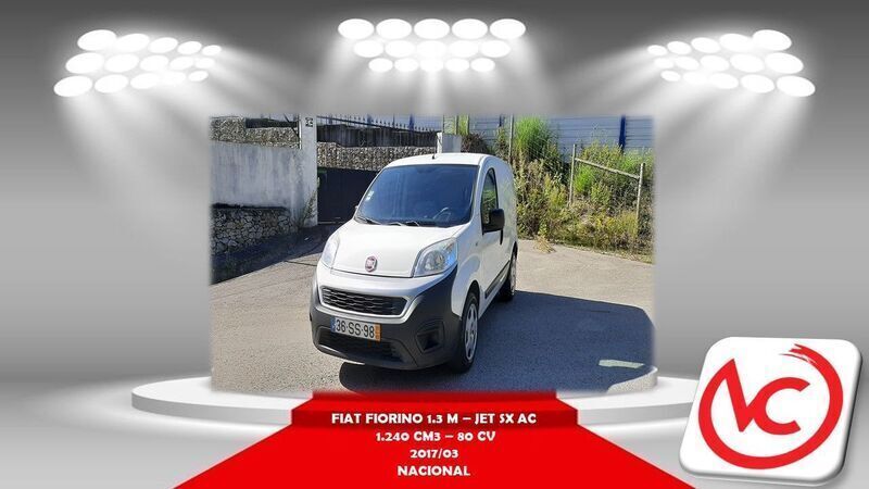 Branco Usado 2017 Fiat Fiorino Monovolume | € 7.750 (Preço justo) - Imagem 1/4