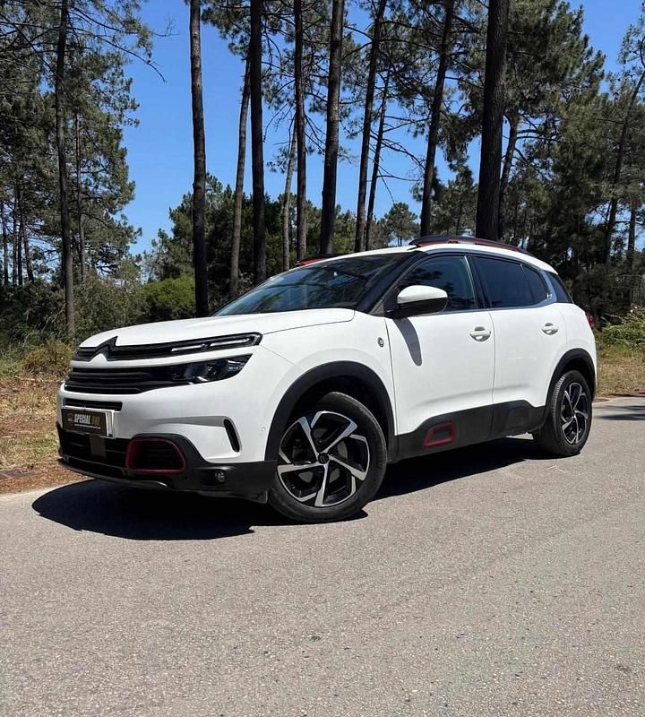 Branco Usado 2020 Citroën C5 Aircross SUV | € 16.900 (Bom preço) - Imagem 1/4
