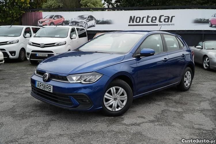 Azul Usado 2022 VW Polo | € 12.900 (Bom preço) - Imagem 1/1