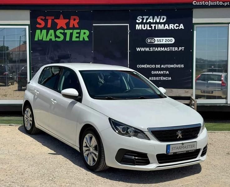 Branco Usado 2019 Peugeot 308 Business-Line Citadino | € 9.750 (Preço justo) - Imagem 1/1