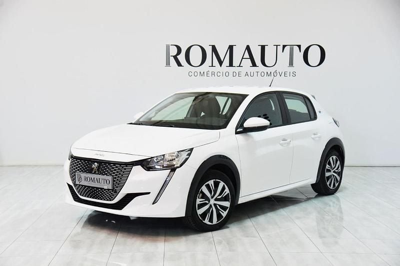 Branco Usado 2021 Peugeot e-208 Active Citadino | € 18.900 (Preço justo) - Imagem 1/4