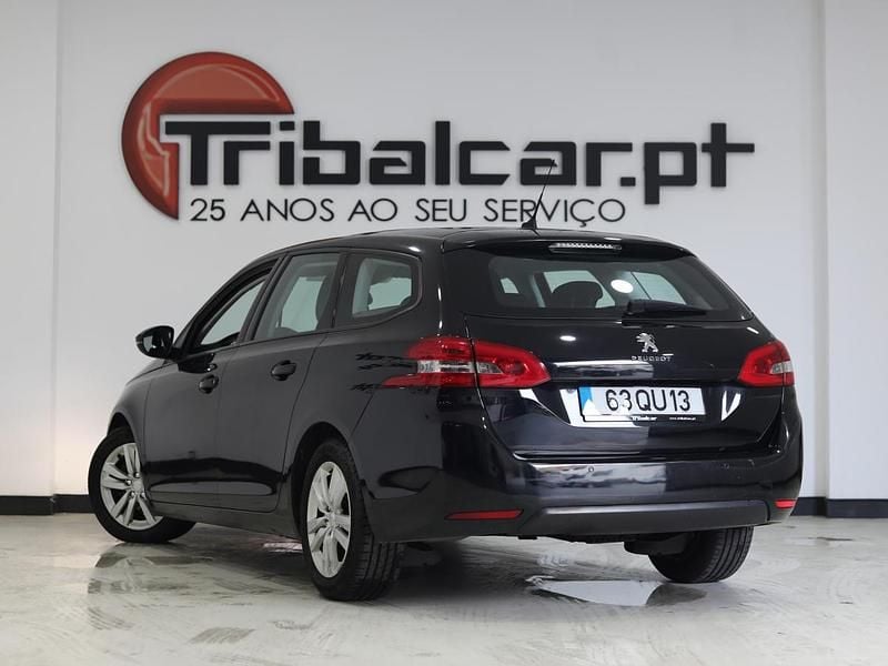 Usado Peugeot 308 SW 100 HP (73 kW) 2016 Preto Carrinha