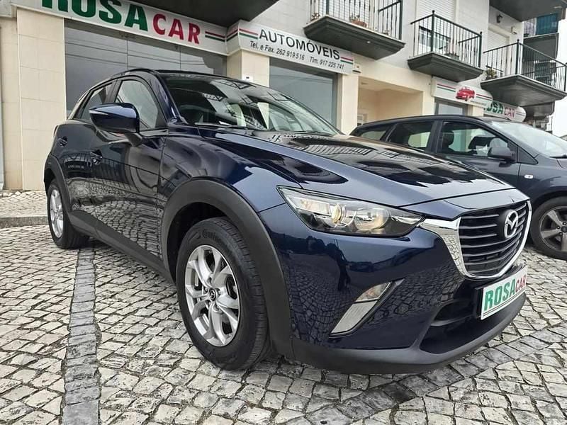 Azul Usado 2017 Mazda CX-3 Evolve SUV | € 11.950 (Bom preço) - Imagem 1/2