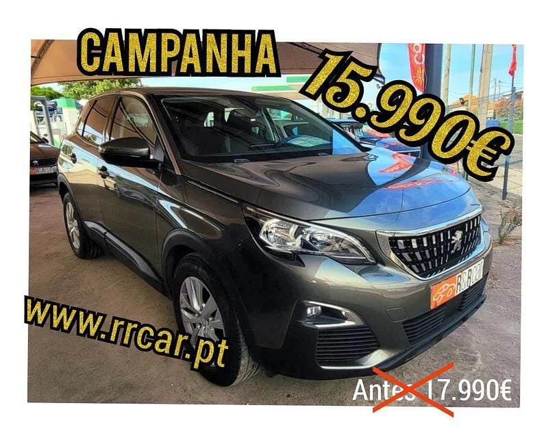 Cinzento Usado 2019 Peugeot 3008 Active Citadino | € 15.990 (Bom preço) - Imagem 1/4