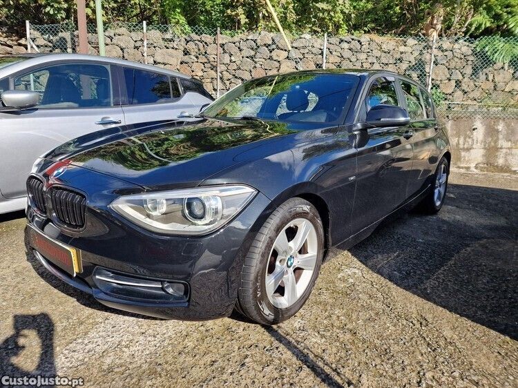 Usado BMW 116 Sport Line 116 HP (85 kW) 2015 Preto Citadino