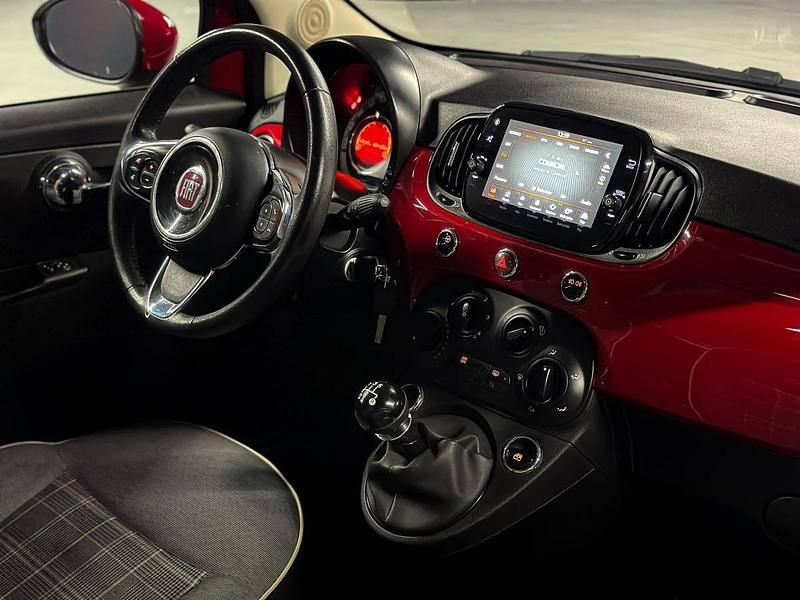 Usado Fiat 500 Lounge 69 HP (50 kW) 2018 Vermelho Citadino