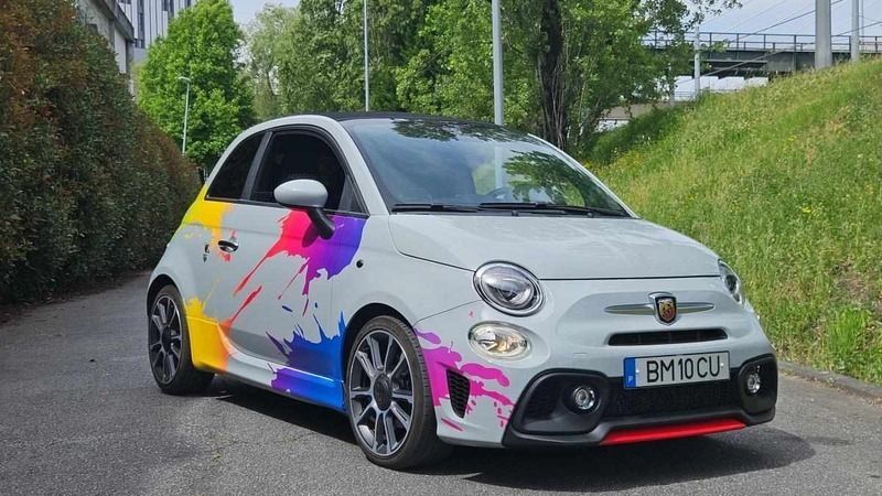 Cinzento Usado 2021 Abarth 595C Cabrios | € 21.000 - Imagem 1/4