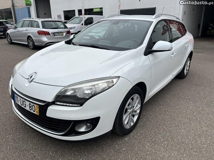 Branco Usado 2013 Renault Mégane GrandTour Carrinha | € 5.950 (Super Preço) - Imagem 1/1