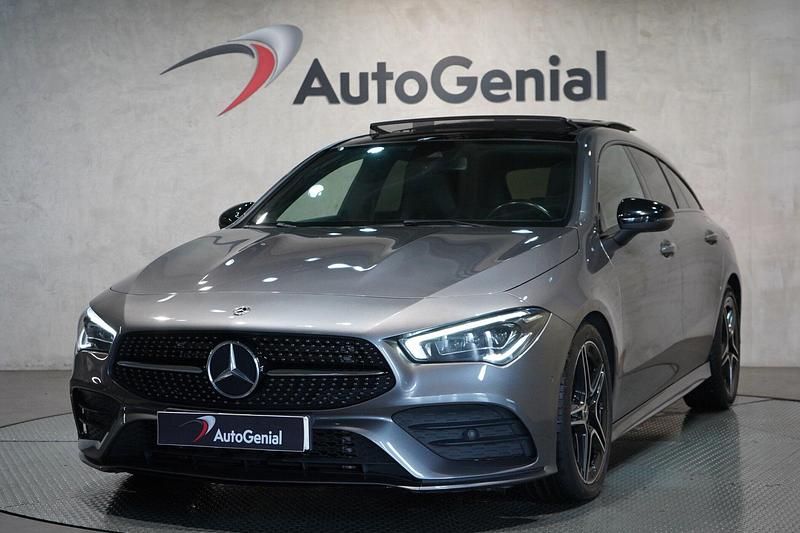 Cinza Usado 2020 Mercedes CLA200 AMG line Carrinha | € 33.990 (Caro) - Imagem 1/4