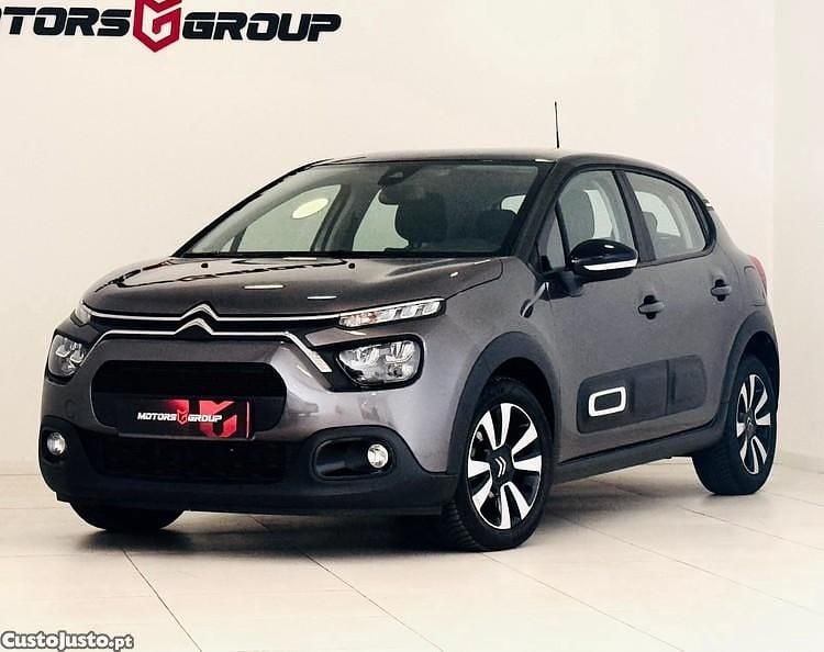Cinza Usado 2021 Citroën C3 PureTech Citadino | € 15.990 (Preço elevado) - Imagem 1/1
