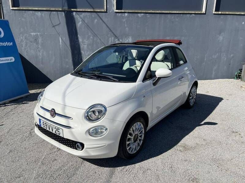Branco Usado 2019 Fiat 500C Lounge Cabrios | € 12.950 (Preço justo) - Imagem 1/4