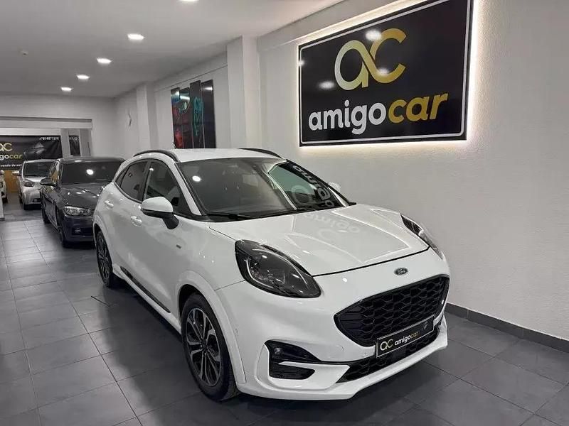 Branco Usado 2020 Ford Puma Gen-E ST-Line Citadino | € 17.950 (Preço justo) - Imagem 1/4