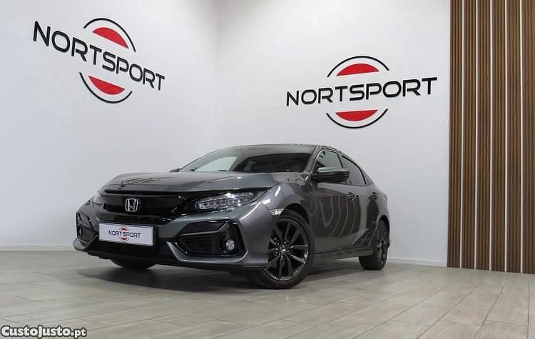 Cinza Usado 2020 Honda Civic Elegance Citadino | € 18.800 (Preço justo) - Imagem 1/1