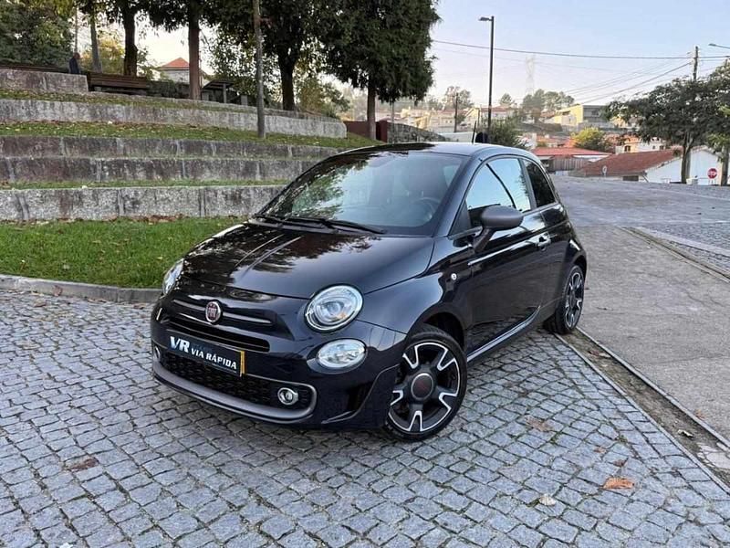 Preto Usado 2017 Fiat 500 Sport Citadino | € 10.990 (Preço justo) - Imagem 1/4