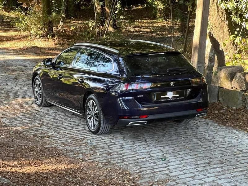 Usado Peugeot 508 SW 130 HP (95 kW) 2019 Azul Carrinha