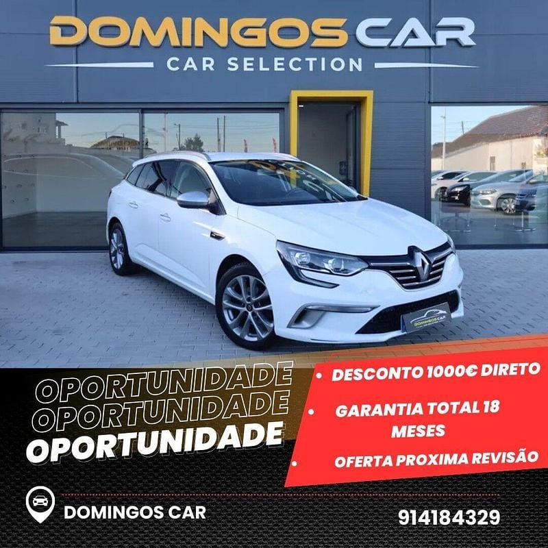 Branco Usado 2019 Renault Mégane GT Line GT-Line Carrinha | € 15.750 (Bom preço) - Imagem 1/4