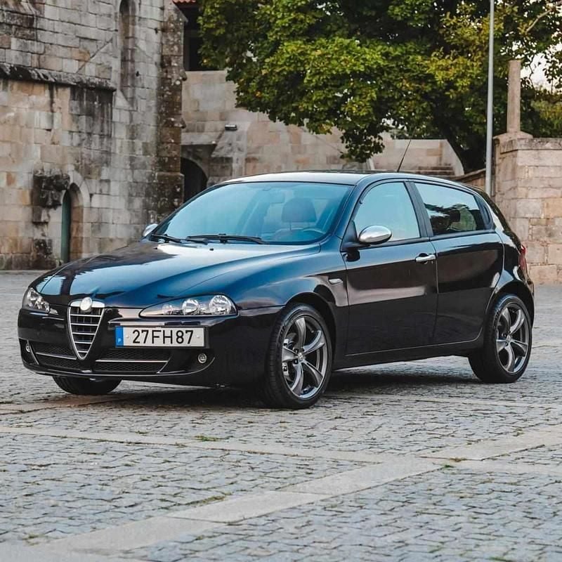 Preto Usado 2008 Alfa Romeo 147 Citadino | € 6.900 - Imagem 1/4