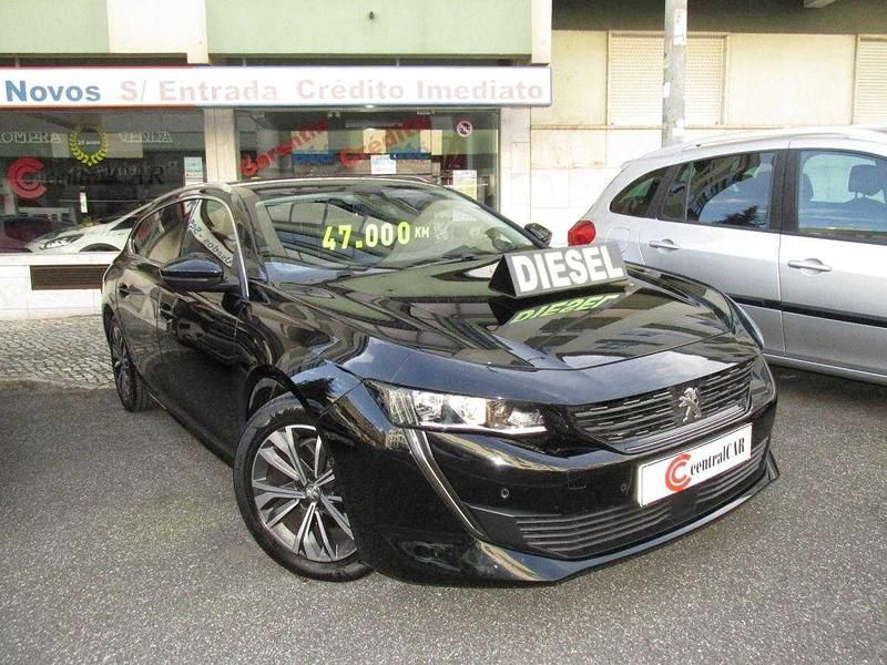 Usado Peugeot 508 SW 130 HP (95 kW) 2019 Preto Carrinha
