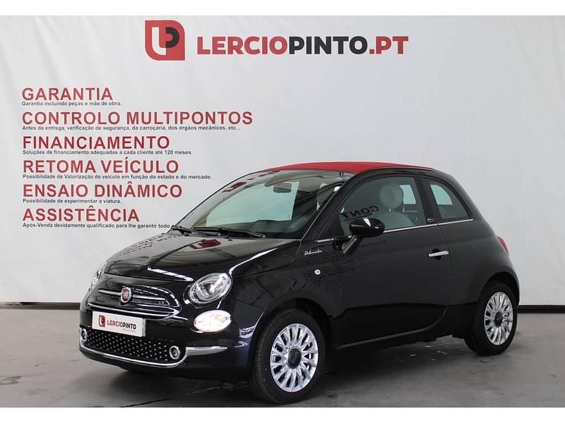 Preto Usado 2023 Fiat 500 Dolcevita Cabrios | € 16.750 (Preço elevado) - Imagem 1/4