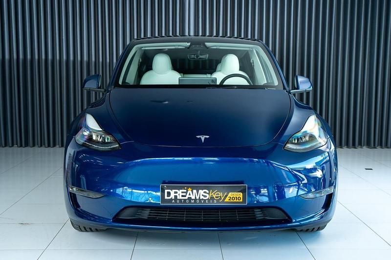 Usado Tesla Model Y 378 kW (514 HP) 2021 Azul SUV