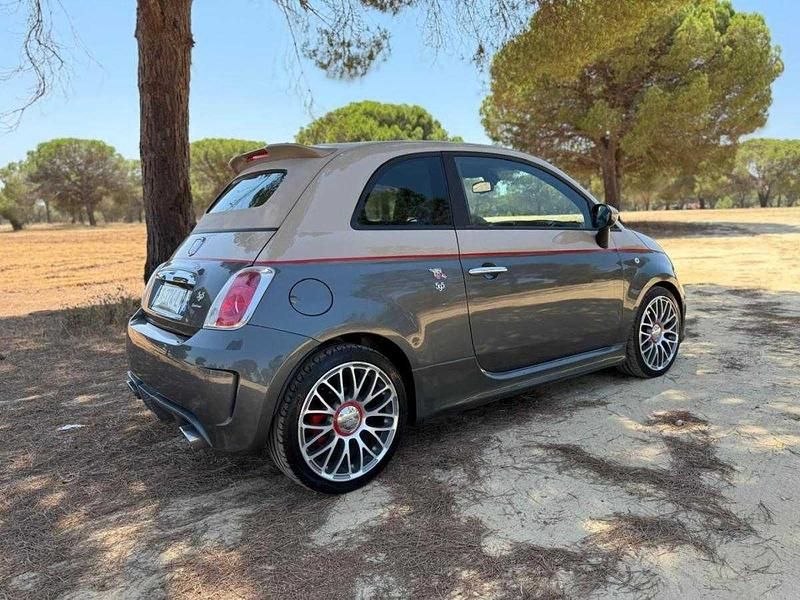 Usado Abarth 595C 160 HP (117 kW) 2016 Cinzento Cabrios