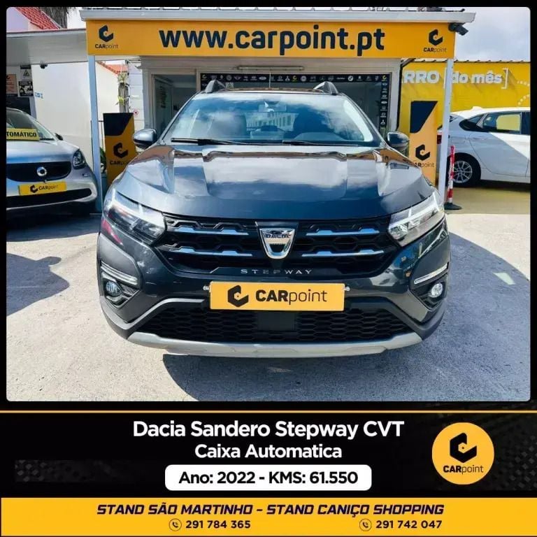 Cinzento Usado 2022 Dacia Sandero Comfort Citadino | € 18.900 (Caro) - Imagem 1/4