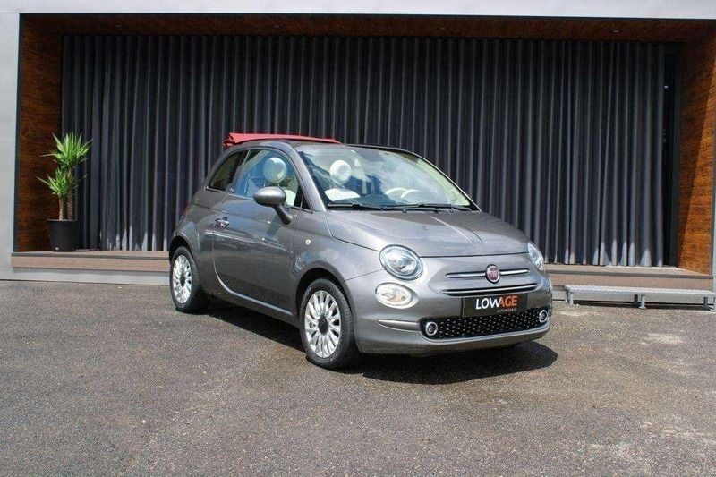 Cinzento Usado 2019 Fiat 500C Lounge Cabrios | € 11.300 (Bom preço) - Imagem 1/4