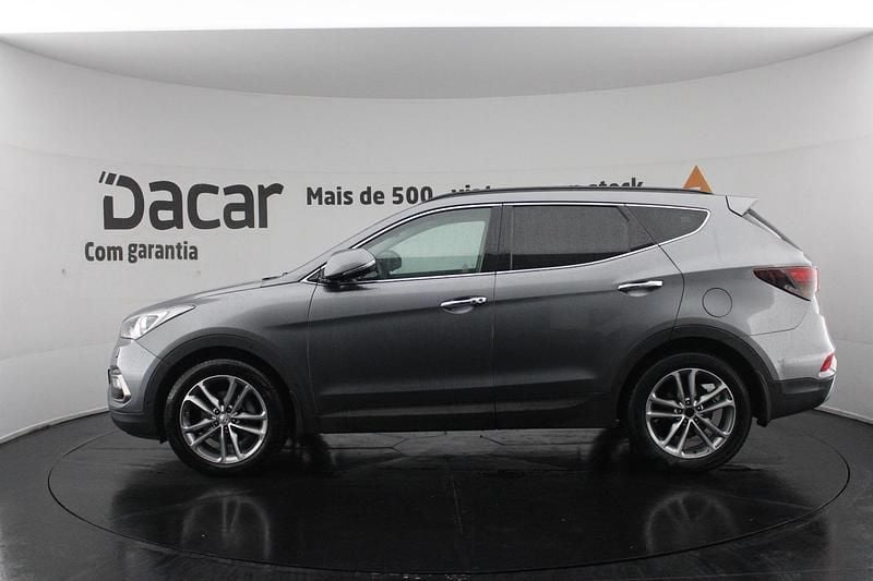 Usado Hyundai Santa Fe 200 HP (147 kW) 2016 Cinzento SUV