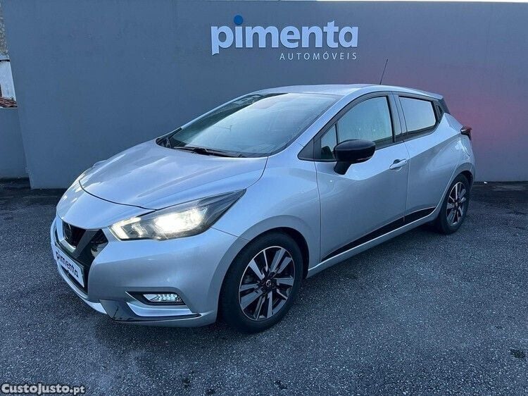 Cinza Usado 2021 Nissan Micra Citadino | € 15.850 (Preço elevado) - Imagem 1/1