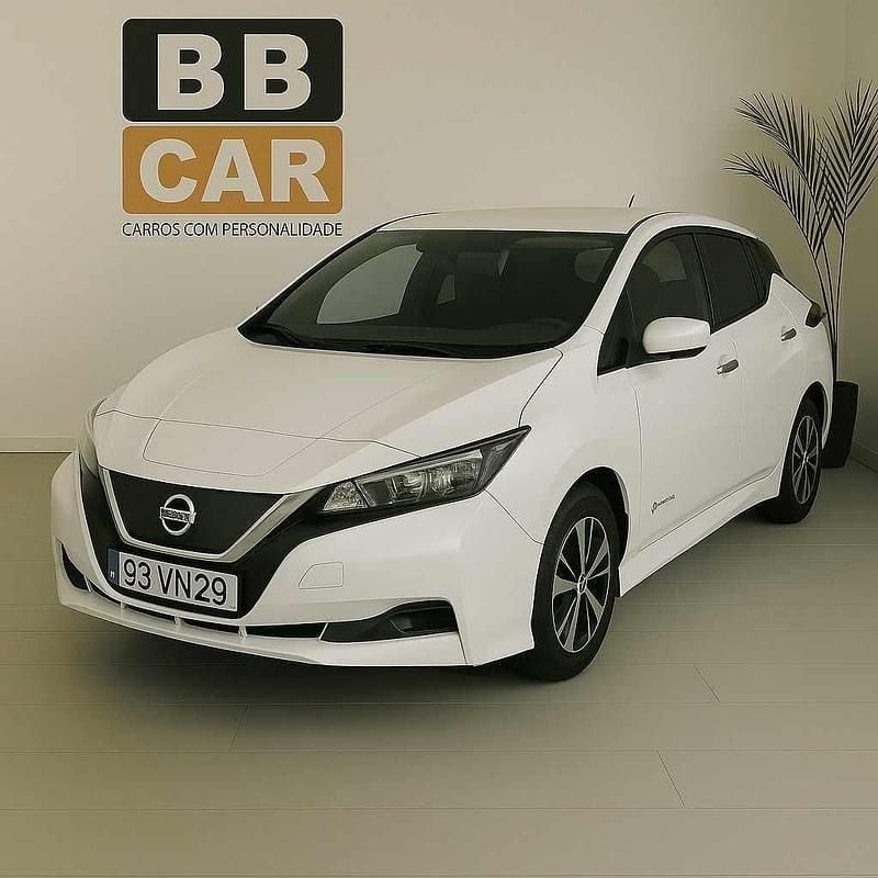 Branco Usado 2018 Nissan Leaf N-Connecta Citadino | € 11.900 (Preço justo) - Imagem 1/4