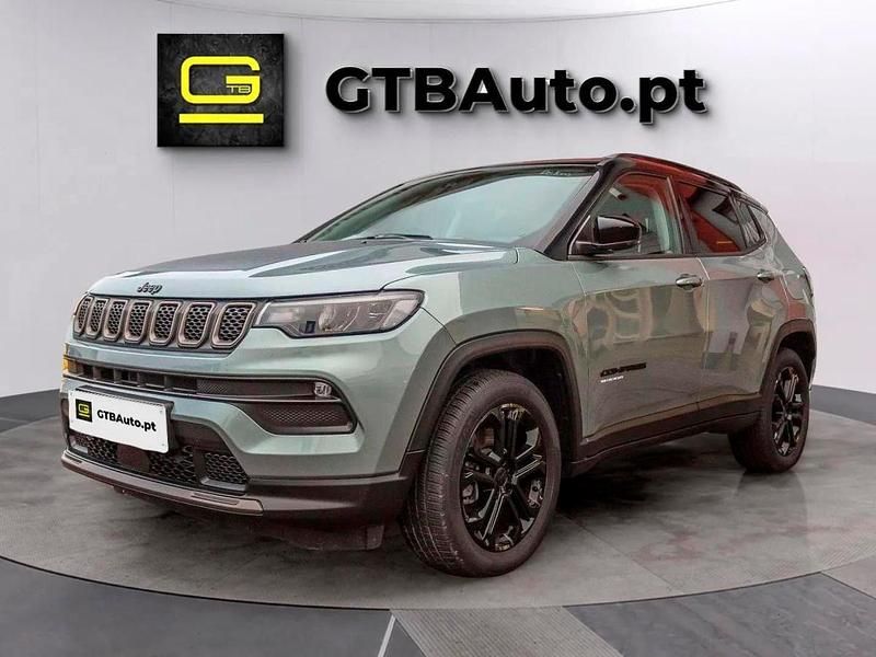 Azul Usado 2022 Jeep Compass SUV | € 31.999 (Preço elevado) - Imagem 1/4