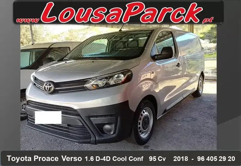 Cinza Usado 2018 Toyota Proace Verso Cool Carrinha | € 18.500 - Imagem 1/4