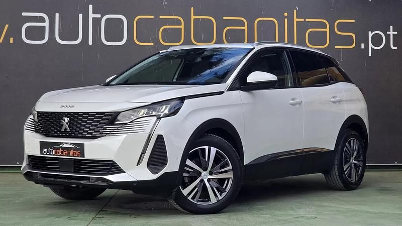 Branco Usado 2021 Peugeot 3008 Allure SUV | € 21.750 (Preço justo) - Imagem 1/4