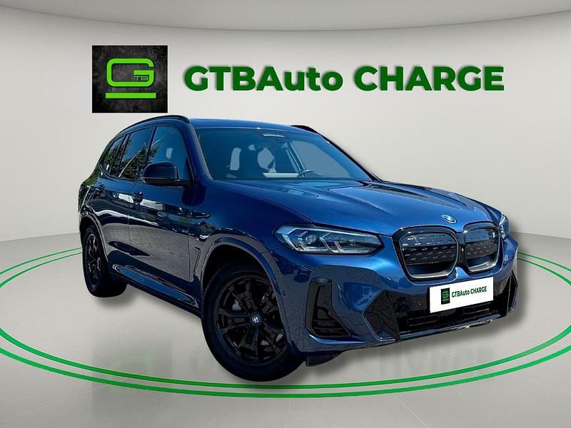 Azul Usado 2022 BMW iX3 Impressive SUV | € 45.499 (Preço justo) - Imagem 1/4