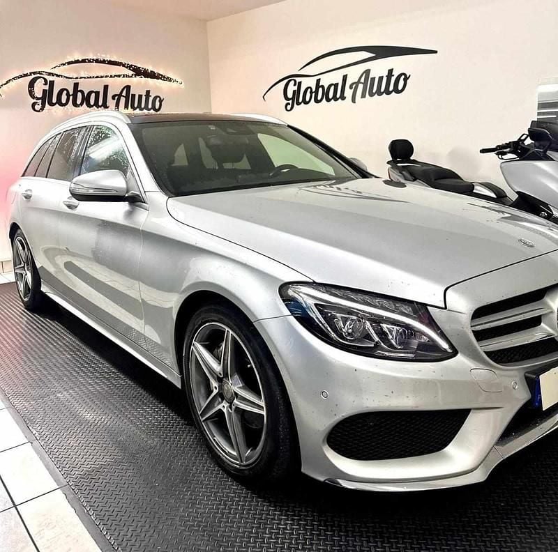 Usado Mercedes C220 170 HP (125 kW) 2015 Cinzento Carrinha