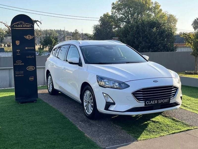 Branco Usado 2019 Ford Focus Titanium Carrinha | € 12.900 (Preço justo) - Imagem 1/4