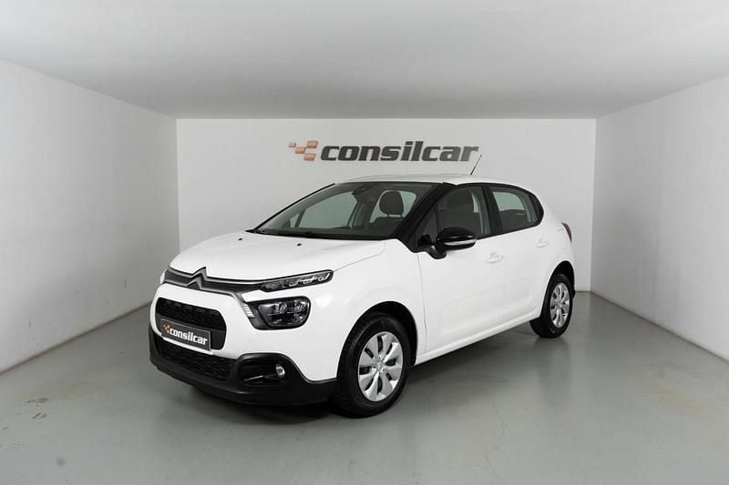 Branco Usado 2021 Citroën C3 Feel Citadino | € 10.980 (Bom preço) - Imagem 1/4