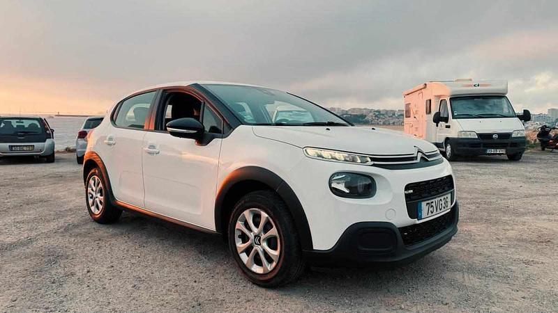 Branco Usado 2017 Citroën C3 Citadino | € 10.000 (Preço justo) - Imagem 1/4