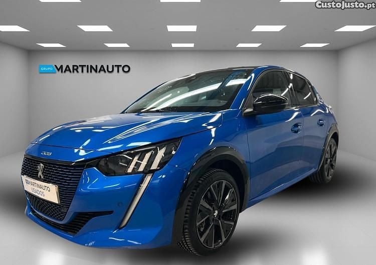 Azul Usado 2023 Peugeot e-208 GT Citadino | € 19.750 (Super Preço) - Imagem 1/1
