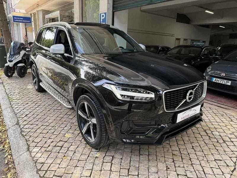 Preto Usado 2018 Volvo XC90 R-Design SUV | € 39.900 (Super Preço) - Imagem 1/4