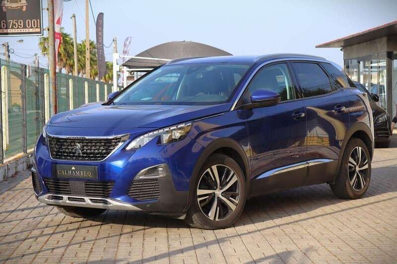 Azul Usado 2019 Peugeot 3008 Allure SUV | € 16.990 (Super Preço) - Imagem 1/4