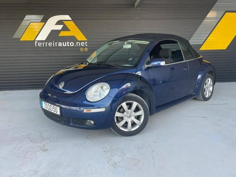 Usado VW Beetle Cabriolet 75 HP (55 kW) 2007 Azul Cabrios