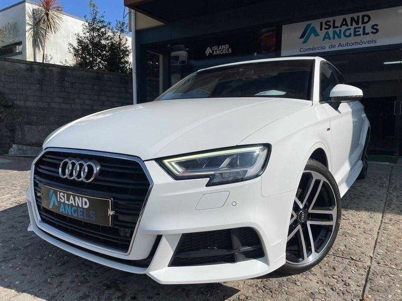 Branco Usado 2019 Audi A3 S-Line Sedan | € 25.999 (Caro) - Imagem 1/4