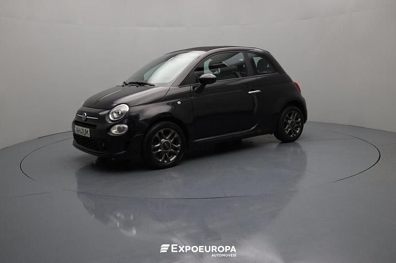 Preto Usado 2021 Fiat 500C Connect Cabrios | € 14.490 (Preço elevado) - Imagem 1/4