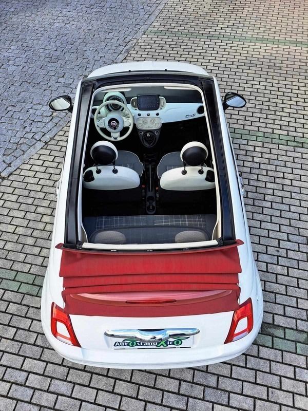 Usado Fiat 500C Lounge 69 HP (50 kW) 2018 Branco Cabrios