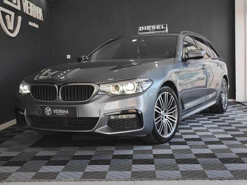 Cinzento Usado 2018 BMW 520 Carrinha | € 28.950 (Preço elevado) - Imagem 1/4